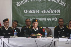 नेपाली सेनाद्वारा  ३२ वटा सडक आयोजना सम्पन्न