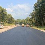घ्याम्पेसाल–पाँचखुवा देउराली–ताकुकोट सडक कालोपत्र गर्न थालियो