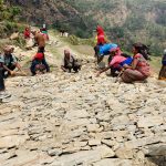 प्रधानमन्त्री स्वरोजगार कार्यक्रमले  सडक स्तरोन्नति